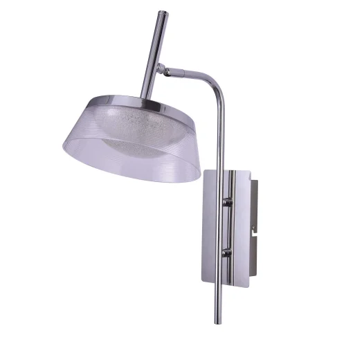 APPLIQUE LED 9W 4000K ACCIAIO CROMATICO ATENEA