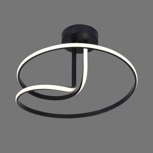 LAMPADA DA SOFFITTO LED 47W 4000K DIMMERABILE NERO OLIMPO