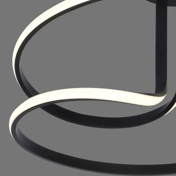 LAMPADA DA SOFFITTO LED 47W 4000K DIMMERABILE NERO OLIMPO