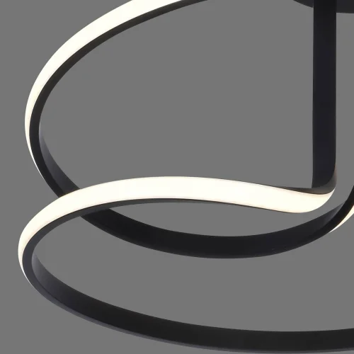 LAMPADA DA SOFFITTO LED 47W 4000K DIMMERABILE NERO OLIMPO