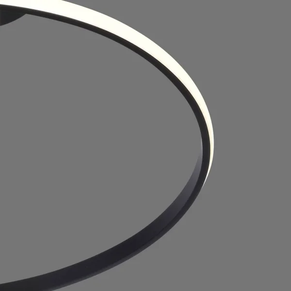 LAMPADA DA SOFFITTO LED 47W 4000K DIMMERABILE NERO OLIMPO