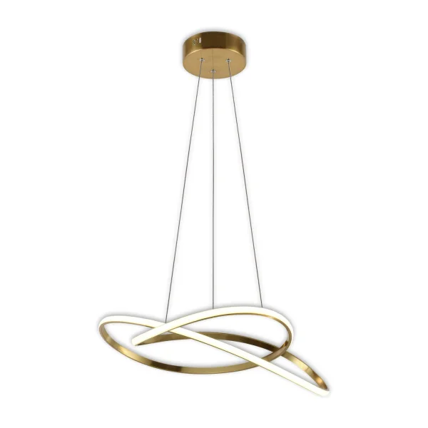 LAMPADA DA SOFFITTO LED 60W 4000K REGOLABILE ORO OLIMPO