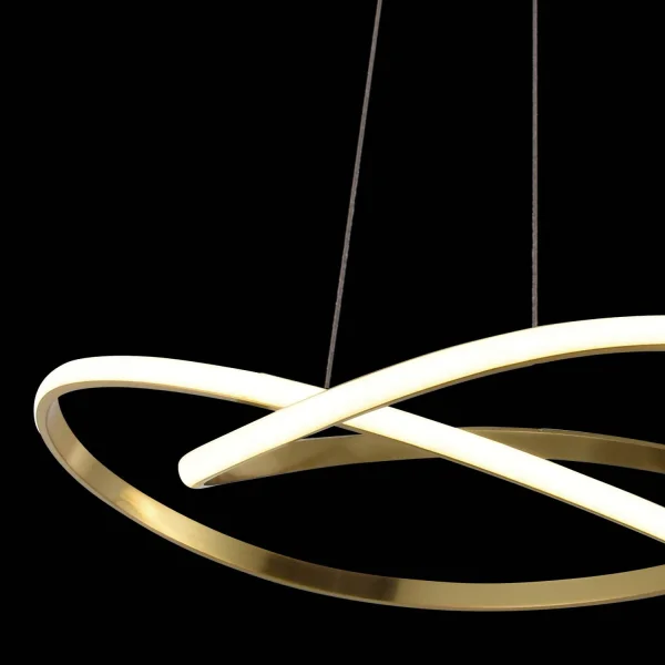 LAMPADA DA SOFFITTO LED 60W 4000K REGOLABILE ORO OLIMPO