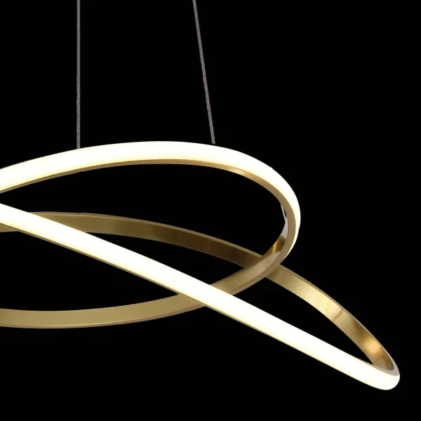 LAMPADA DA SOFFITTO LED 60W 4000K REGOLABILE ORO OLIMPO