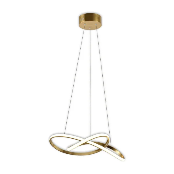 LAMPADA DA SOFFITTO LED 45W 4000K DIMMERABILE ORO OLIMPO