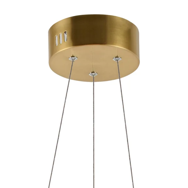 LAMPADA DA SOFFITTO LED 45W 4000K DIMMERABILE ORO OLIMPO