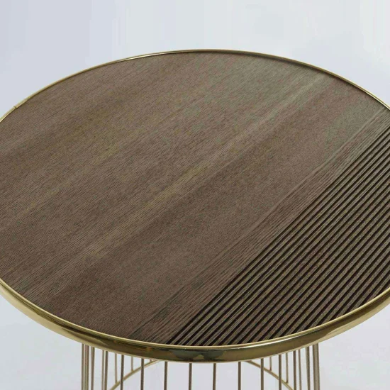 TAVOLINO FERRO DORATO IDALIS 2