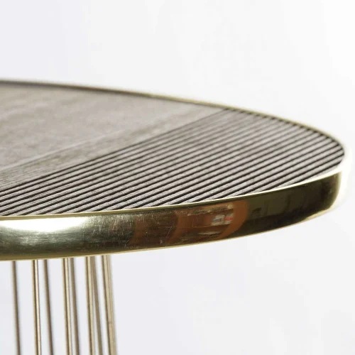 TAVOLINO FERRO DORATO IDALIS