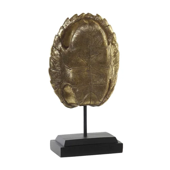 FIGURA RESINA CAPARAZON DORADO ENVEJECIDO 2