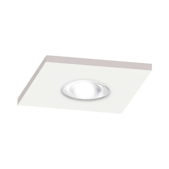 INCASSO LED QUADRATO BIANCO 3W 6000K