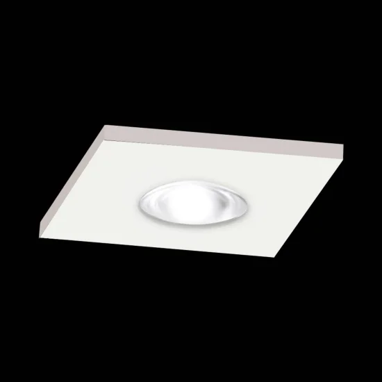 INCASSO LED QUADRATO BIANCO 3W 6000K 2