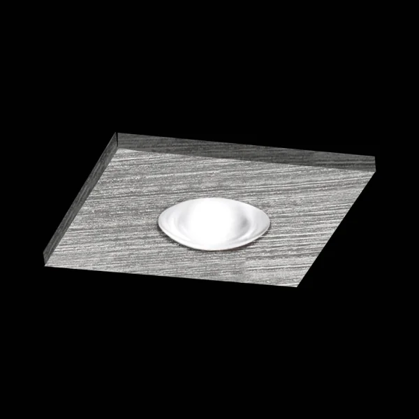 INCASSO LED QUADRATO ALLUMINIO 3W 3000K