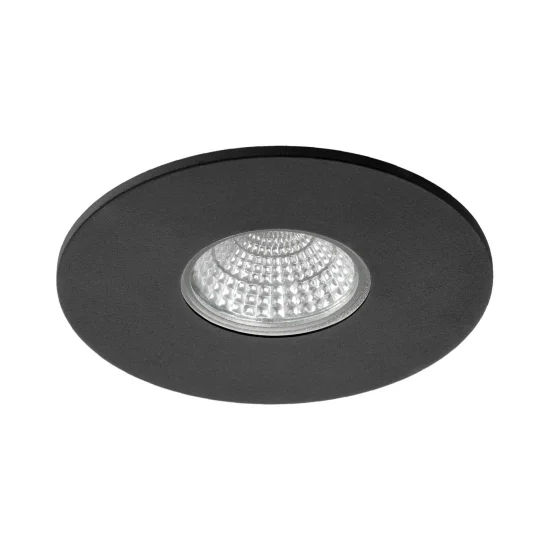 SPOT DA INCASSO Ø10,5 GU10 NERO IP20