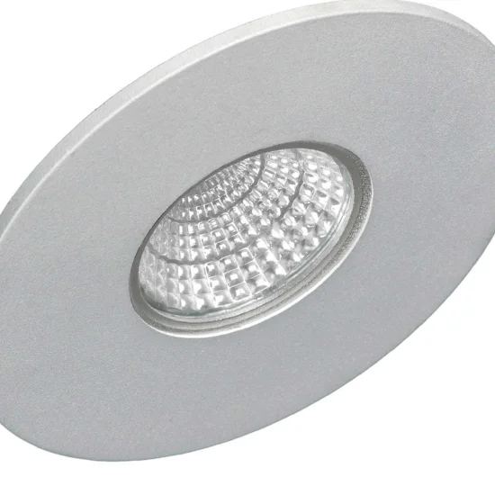 SPOT DA INCASSO Ø10,5 GU10 ARGENTO IP20 2