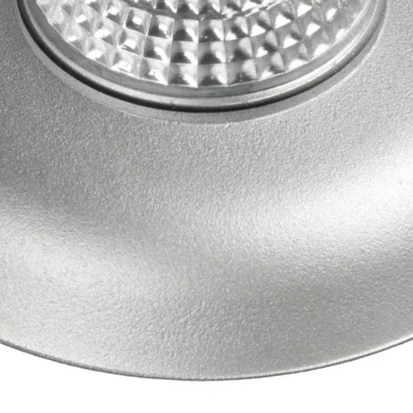 SPOT DA INCASSO Ø 9 CM GU10 NERO-ARGENTO IP20 SPOT DA INCASSO Ø 9 CM GU10 NERO-ARGENTO IP20