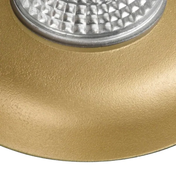SPOT DA INCASSO Ø 9 CM GU10 NERO-ORO IP20 SPOT DA INCASSO Ø 9 CM GU10 NERO-ORO IP20