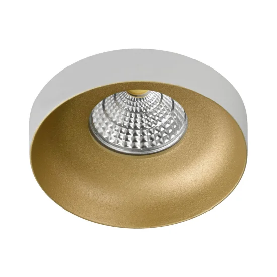 SPOT DA INCASSO Ø 9 CM GU10 BIANCO-ORO IP20