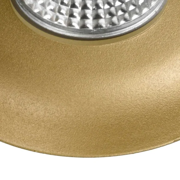 SPOT DA INCASSO Ø 9 CM GU10 BIANCO-ORO IP20