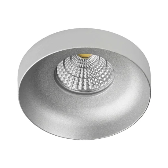 SPOT DA INCASSO Ø 9 CM GU10 BIANCO-ARGENTO IP20