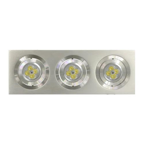 INCASSATO 3L NICOLE ALLUMINIO GU10