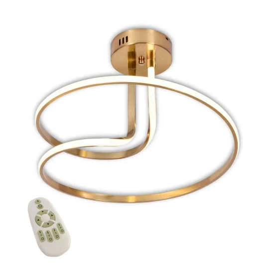 LAMPADA DA SOFFITTO LED 47W 4000K DIMMERABILE  ORO OLIMPO