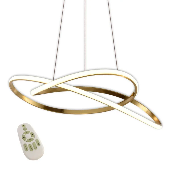 LAMPADA DA SOFFITTO LED 60W 4000K REGOLABILE ORO OLIMPO