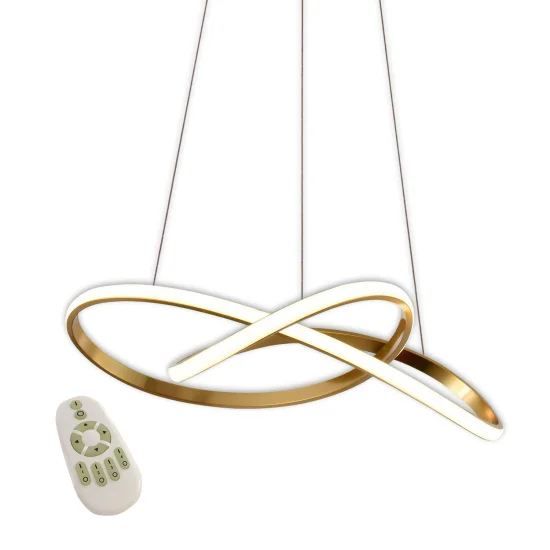 LAMPADA DA SOFFITTO LED 45W 4000K DIMMERABILE ORO OLIMPO