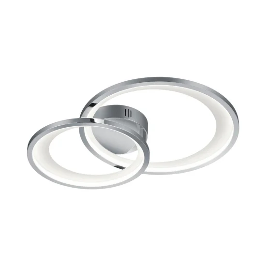 PLAFÓN DE TECHO LED 29 W 3000K CROMO BURGESS 2