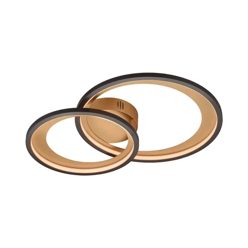 PLAFÓN DE TECHO LED 29 W 3000K NEGRO BURGESS