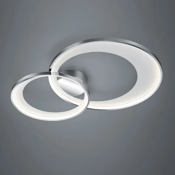 PLAFÓN DE TECHO LED 36 W 3000K CROMO BURGESS