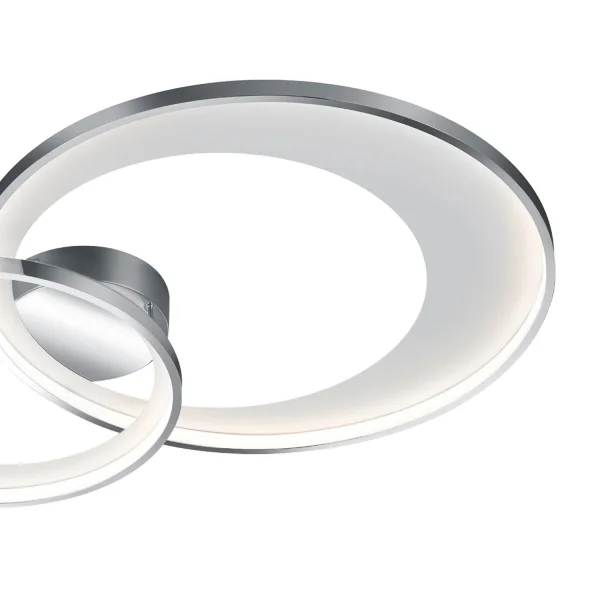 PLAFÓN DE TECHO LED 36 W 3000K CROMO BURGESS