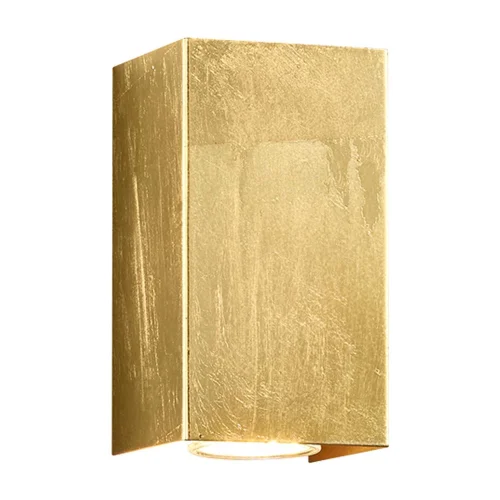 APLIQUE DE PARED 2 LUCES GU10 DORADO 8 CM LEIRE APLIQUE DE PARED 2 LUCES GU10 DORADO 8 CM LEIRE