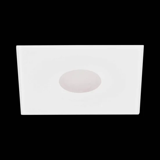FARETTO DA INCASSO QUADRATO IN VETRO CIECO BIANCO LUMINOSITÀ IP20 2