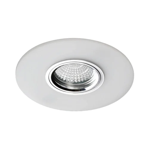 FARETTO DA INCASSO IN METACRILATO REVERSIBILE BIANCO OPACO/LUMINOSO GU10