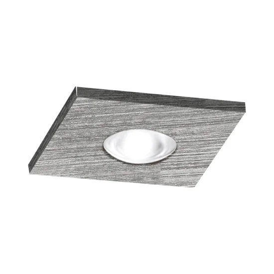 FARETTO DA INCASSO LED ALLUMINIO QUADRATO 3W 6000K