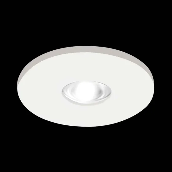 FARETTO DA INCASSO LED ROTONDO BIANCO 3W 6000K 2