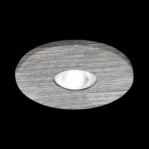 FOCO EMPOTRABLE LED REDONDO ALUMINIO 3W 3000K