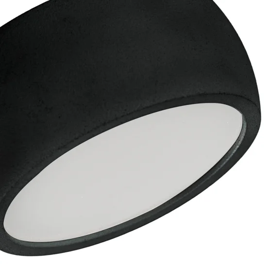 FARETTO DI SUPERFICIE LED 7 W 3000K NERO 2