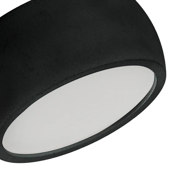 FARETTO DI SUPERFICIE LED 7W 4000K NERO 2