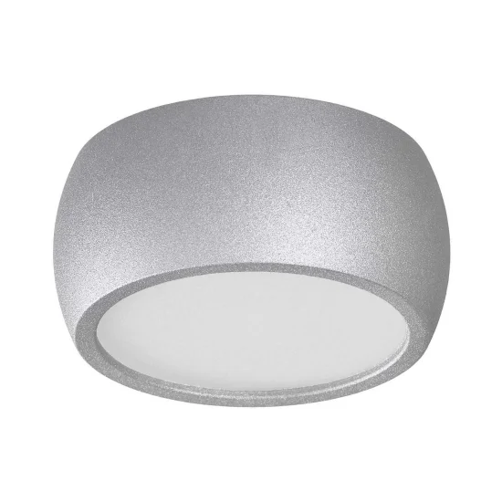 FARETTO LED DI SUPERFICIE 7W 3000K ARGENTO