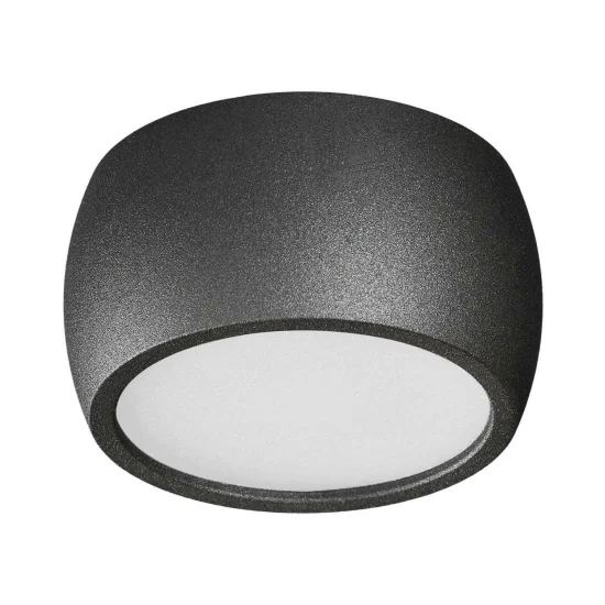 FARETTO DI SUPERFICIE LED 7 W 3000K GRIGIO METALLICO