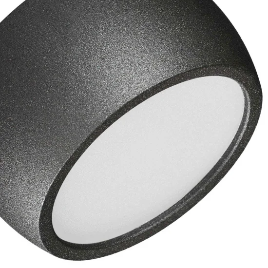 FARETTO LED DI SUPERFICIE 7W 4000K GRIGIO METALLICO 2
