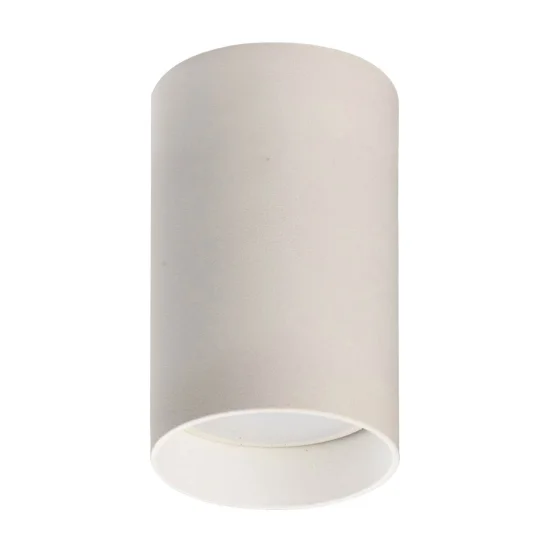 PROIETTORE DI SUPERFICIE CILINDRO 8 CM GU10 BIANCO 2