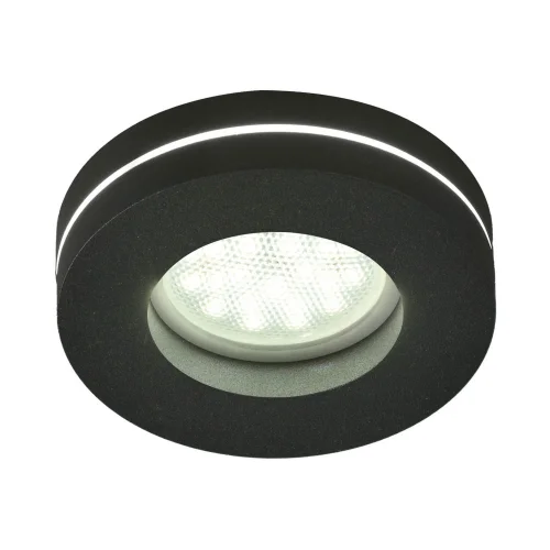 INCASSATO LAVORATO CON LUCE LATERALE ROTONDO NERO GU10 INCASSATO LAVORATO CON LUCE LATERALE ROTONDO NERO GU10