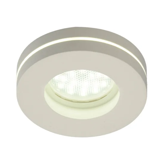 INCASSO MECCANIZZATO CON LUCE LATERALE ROTONDA BIANCO GU10