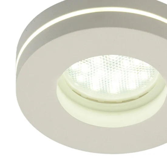 INCASSO MECCANIZZATO CON LUCE LATERALE ROTONDA BIANCO GU10 2