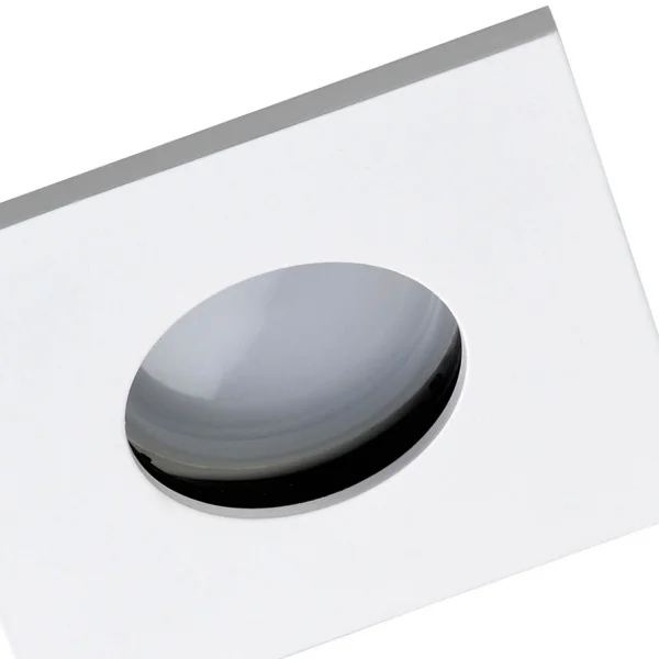 FARETTO DA INCASSO BIANCO IP54 GU10