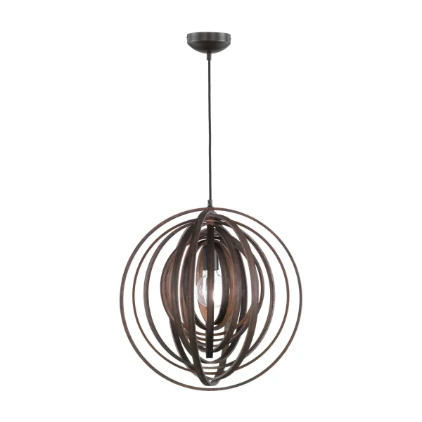 LAMPADA DA SOFFITTO GUIM LEGNO MARRONE LAMPADA DA SOFFITTO GUIM LEGNO MARRONE