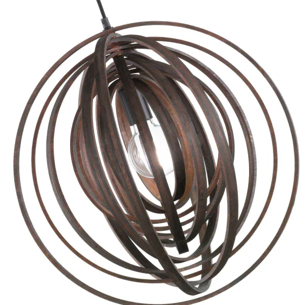 LAMPADA DA SOFFITTO GUIM LEGNO MARRONE LAMPADA DA SOFFITTO GUIM LEGNO MARRONE