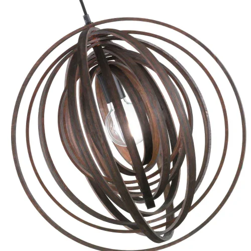 LAMPADA DA SOFFITTO GUIM LEGNO MARRONE LAMPADA DA SOFFITTO GUIM LEGNO MARRONE